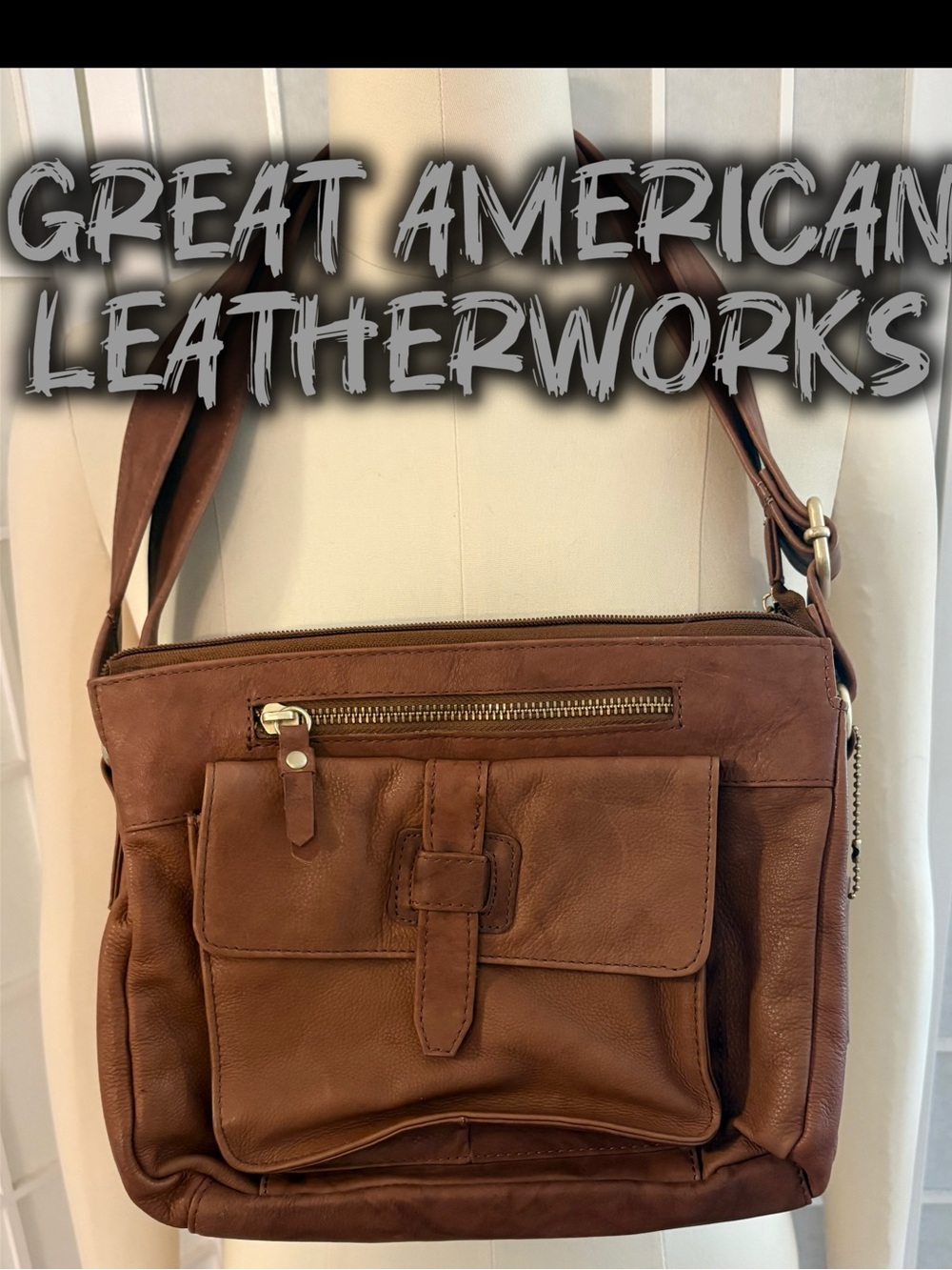 Great American LeatherWorks Shoulder Bag Crossbody Purse